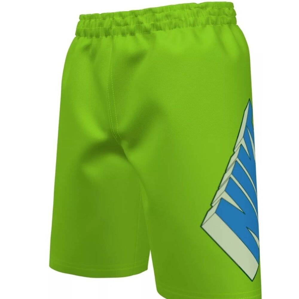 Nike Boys' 3D 7" Swim Short, Lime Green, Size XL, NWT